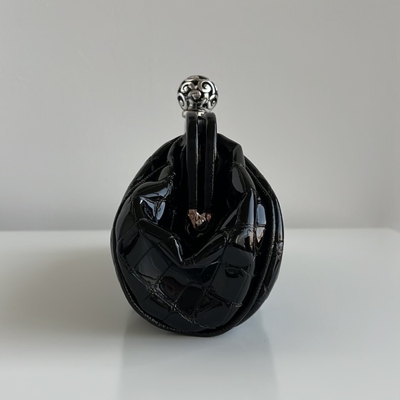 Brighton Patent Embossed Purse with removable chain. - Picture 14 of 16